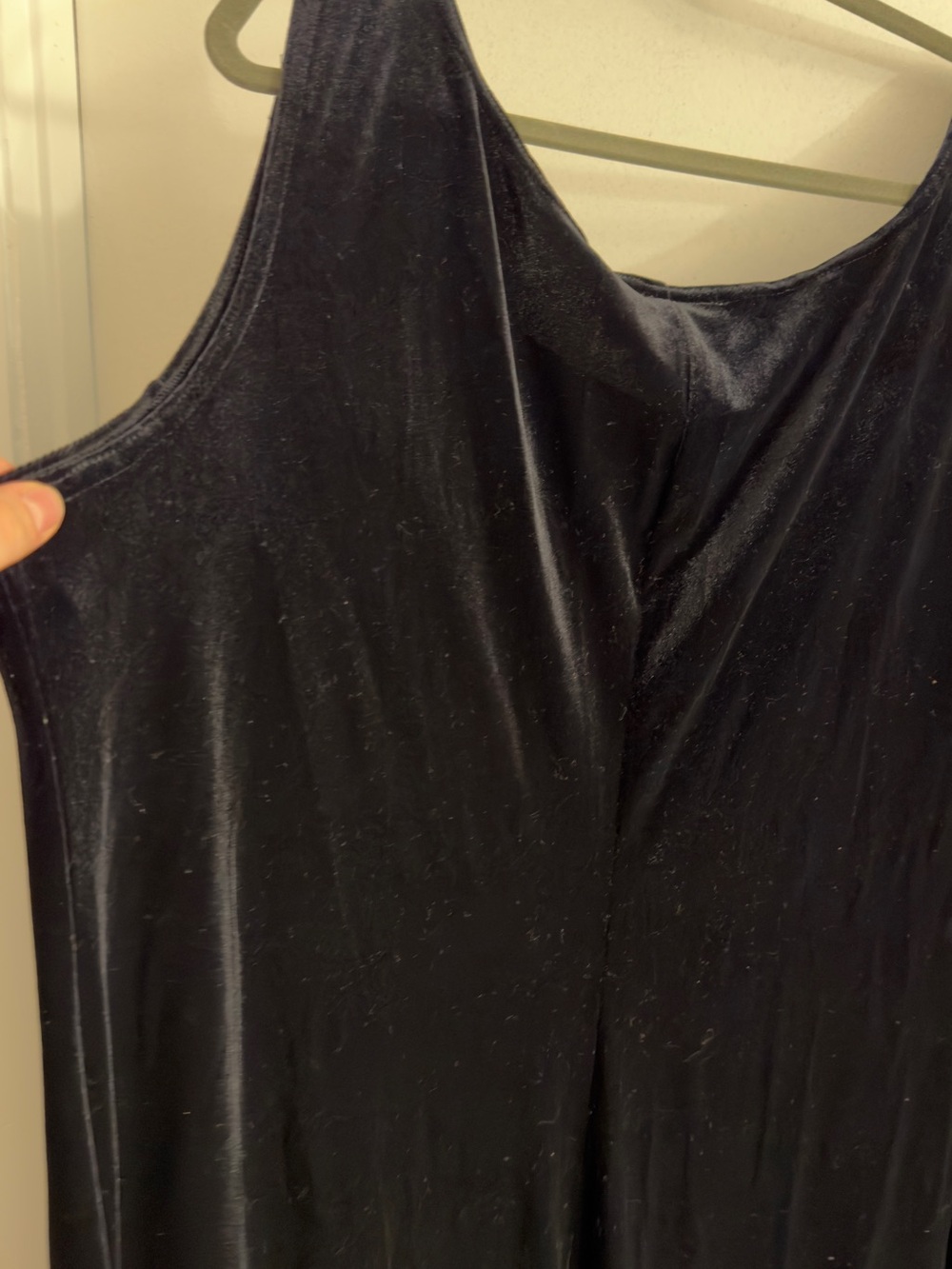 black velvet dress size 24W - Picture 5 of 5